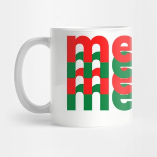 Merry Merry Merry Christmas Apparel Mug